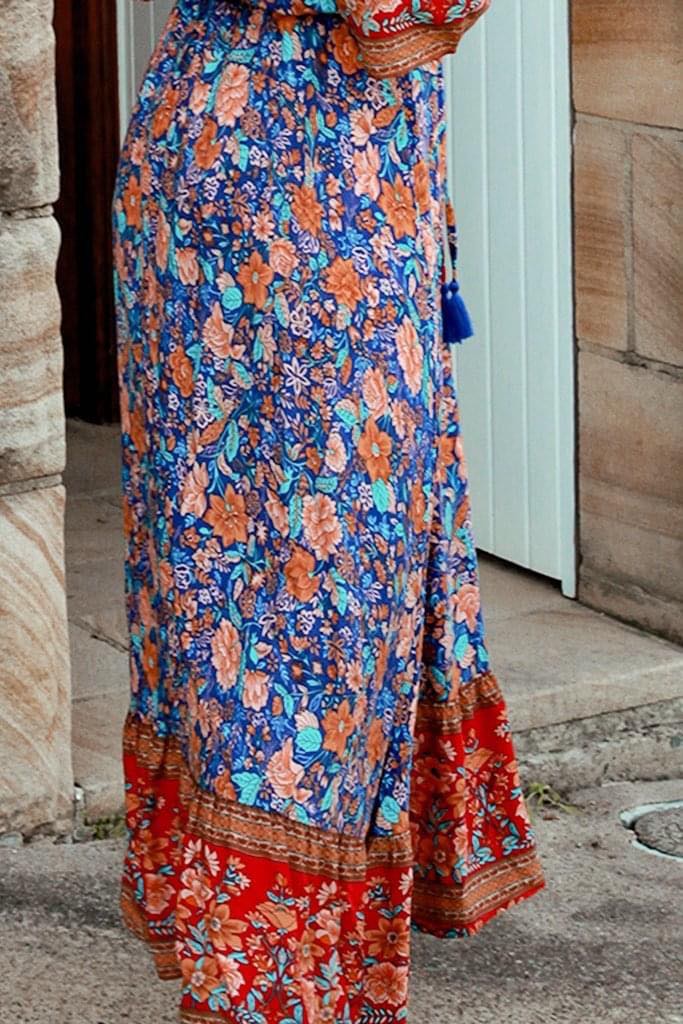 Dreamcatcher 'Gypsy' Maxi Dress Small