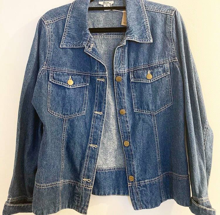 'Itsu' Dark Denim Jacket Size 12