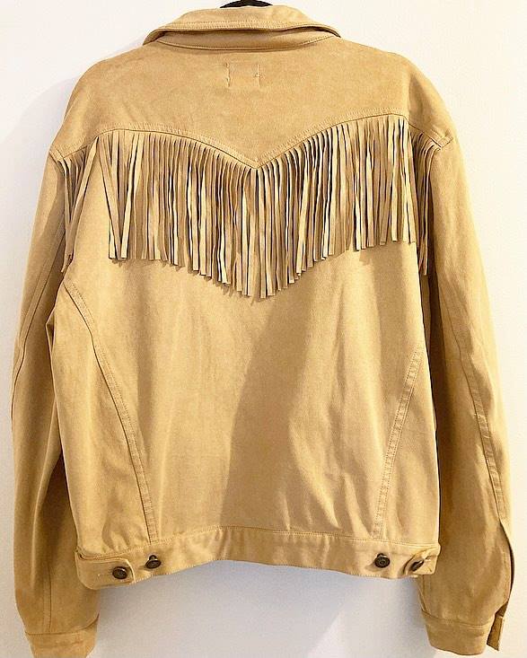 Pre-loved Faux Suede Jacket Size 12/14