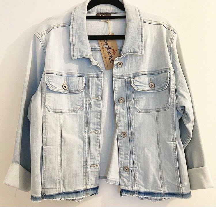 Pre-loved Light Denim Jacket Large