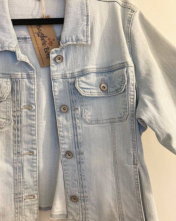 Pre-loved Light Denim Jacket Large