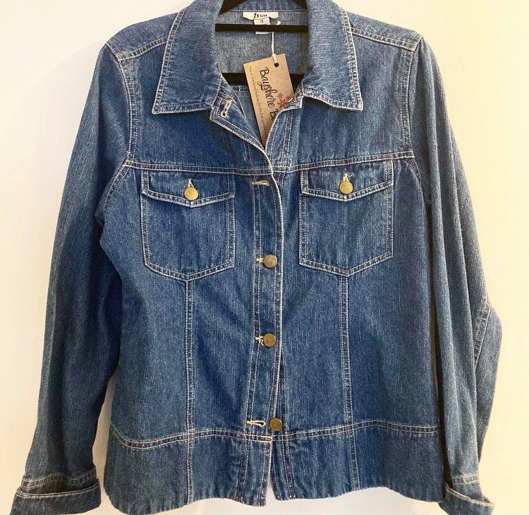 'Itsu' Dark Denim Jacket Size 12