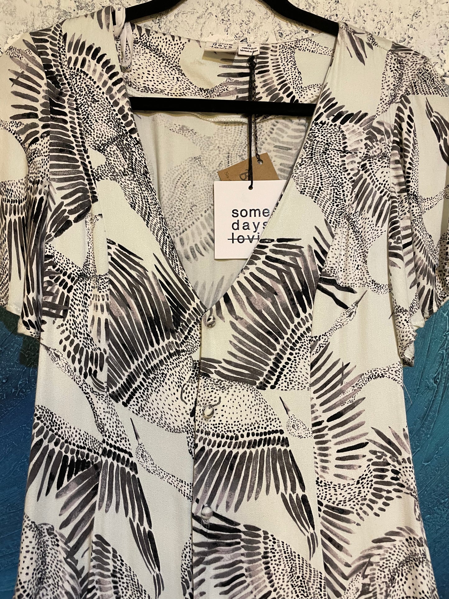Some Days Lovin ‘Free as a bird’ Midi Dress | Size XS