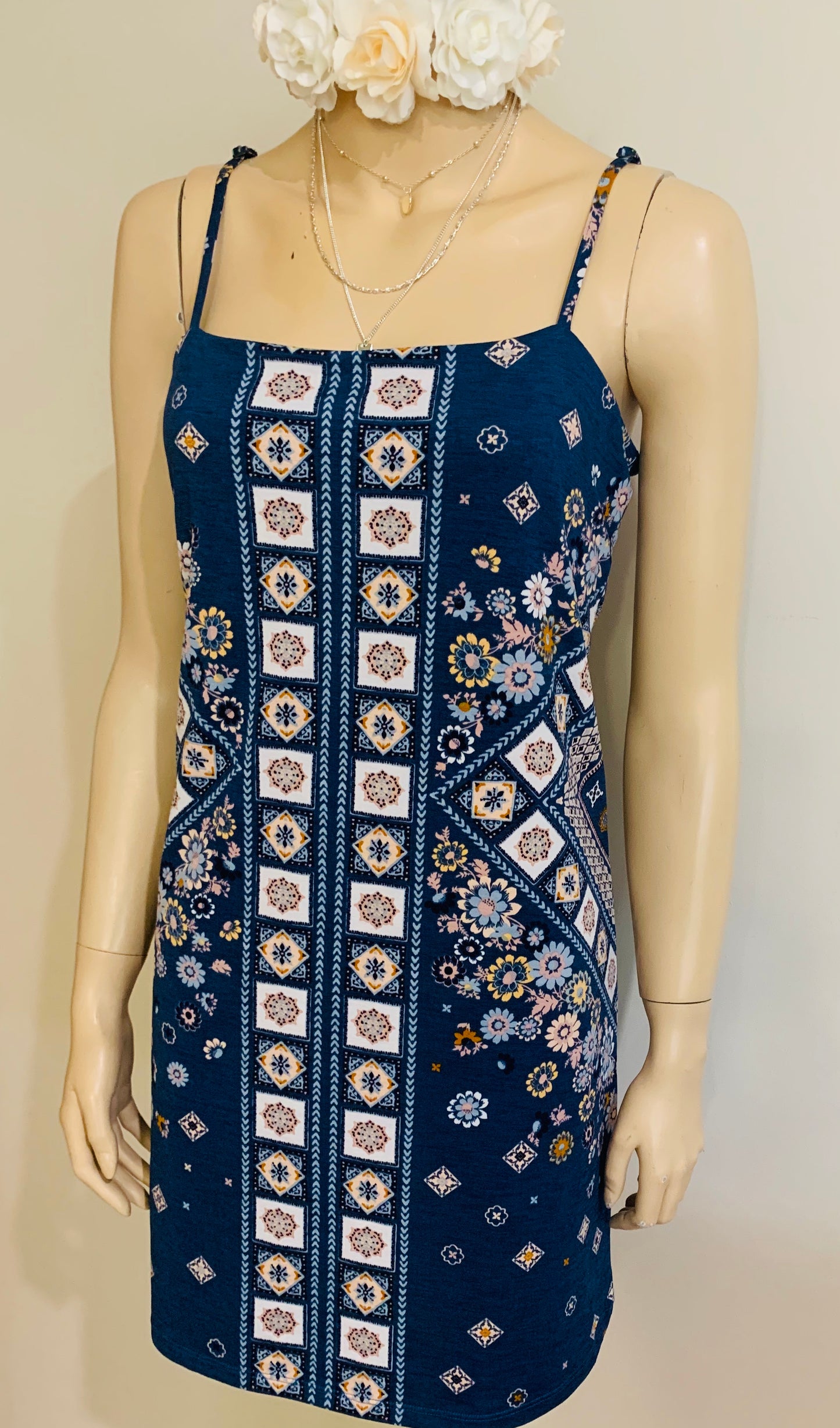 Tigerlily Stretch Fabric Slip Mini Dress | Size 12