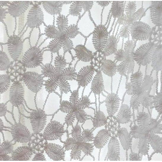 Angel Biba Floral Embroidered Lace Midi Dress Size 8