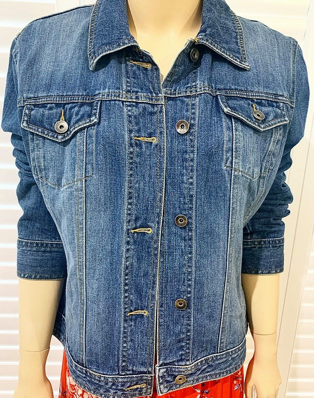 Pre-loved 'ESPRIT' Denim Jacket Large