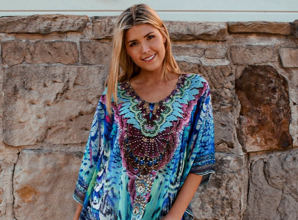 Isabella Boho Kaftan Maxi One Size