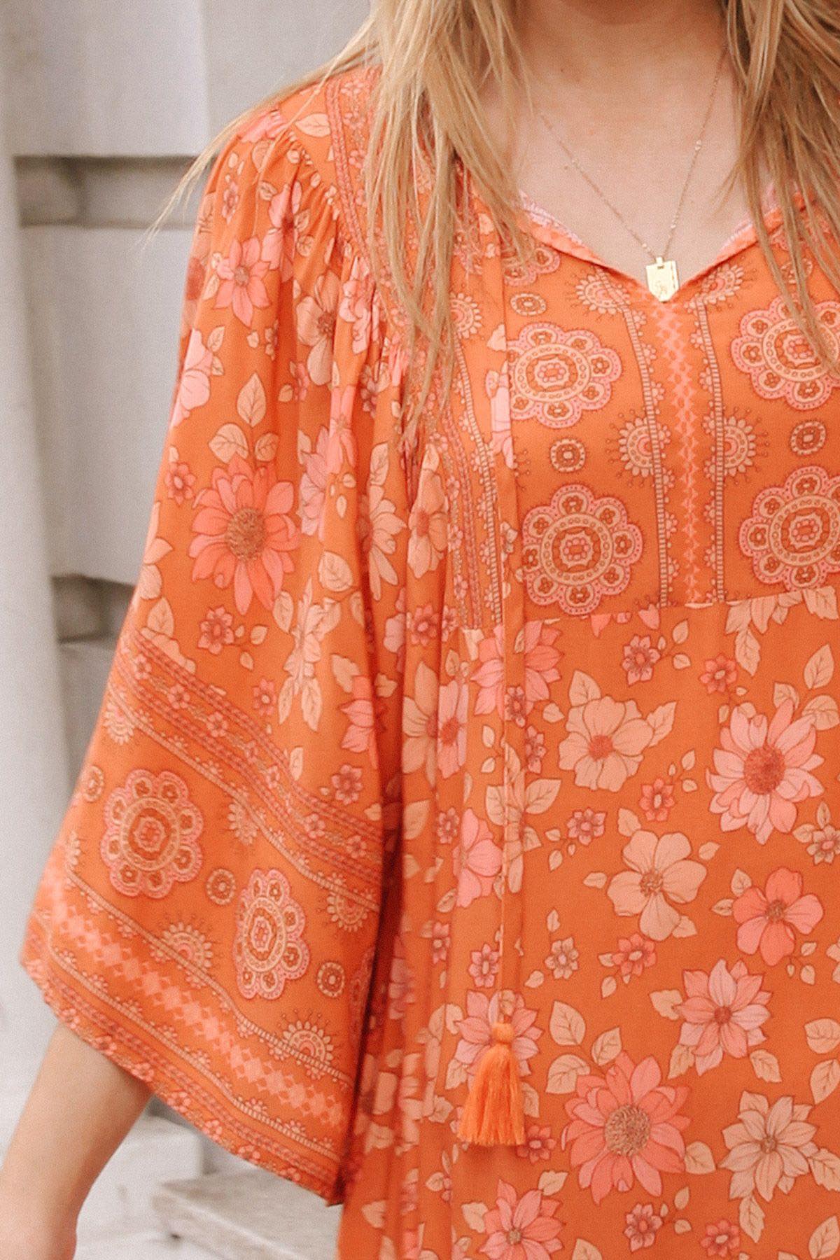 Dreamcatcher 'Nancie' Midi Dress XL