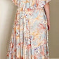 Jaase Off Shoulder Tropical Maxi Dress XS