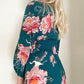 Jaase Long Sleeve Floral Maxi Dress Medium