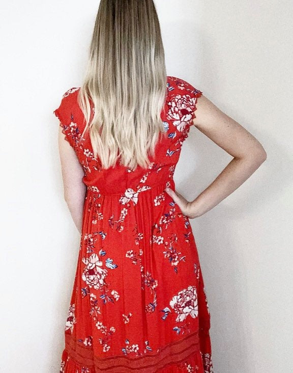 Dreamcatcher 'Lucy' Maxi Dress Medium