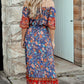 Dreamcatcher 'Gypsy' Maxi Dress Small