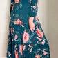 Jaase Long Sleeve Floral Maxi Dress Medium