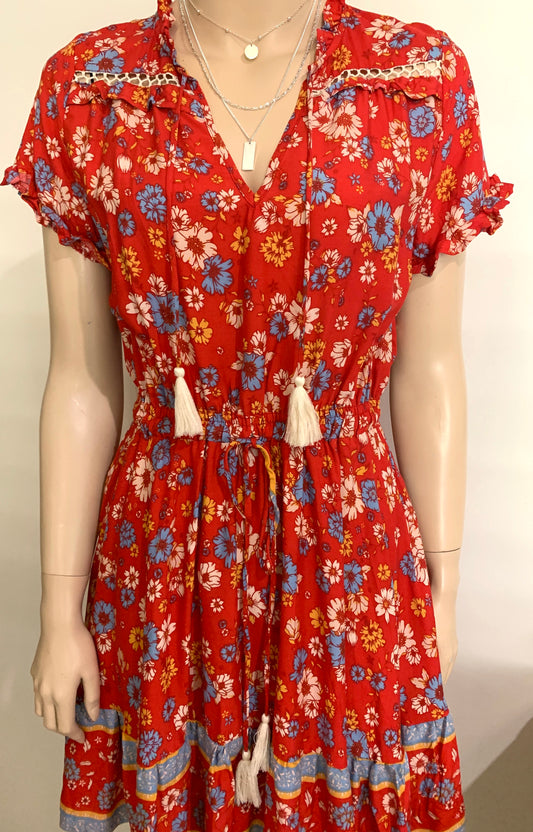 Pink Diamond Mini Dress | Size L