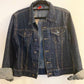 Pre-loved 'Divided' Dark Denim Jacket Small