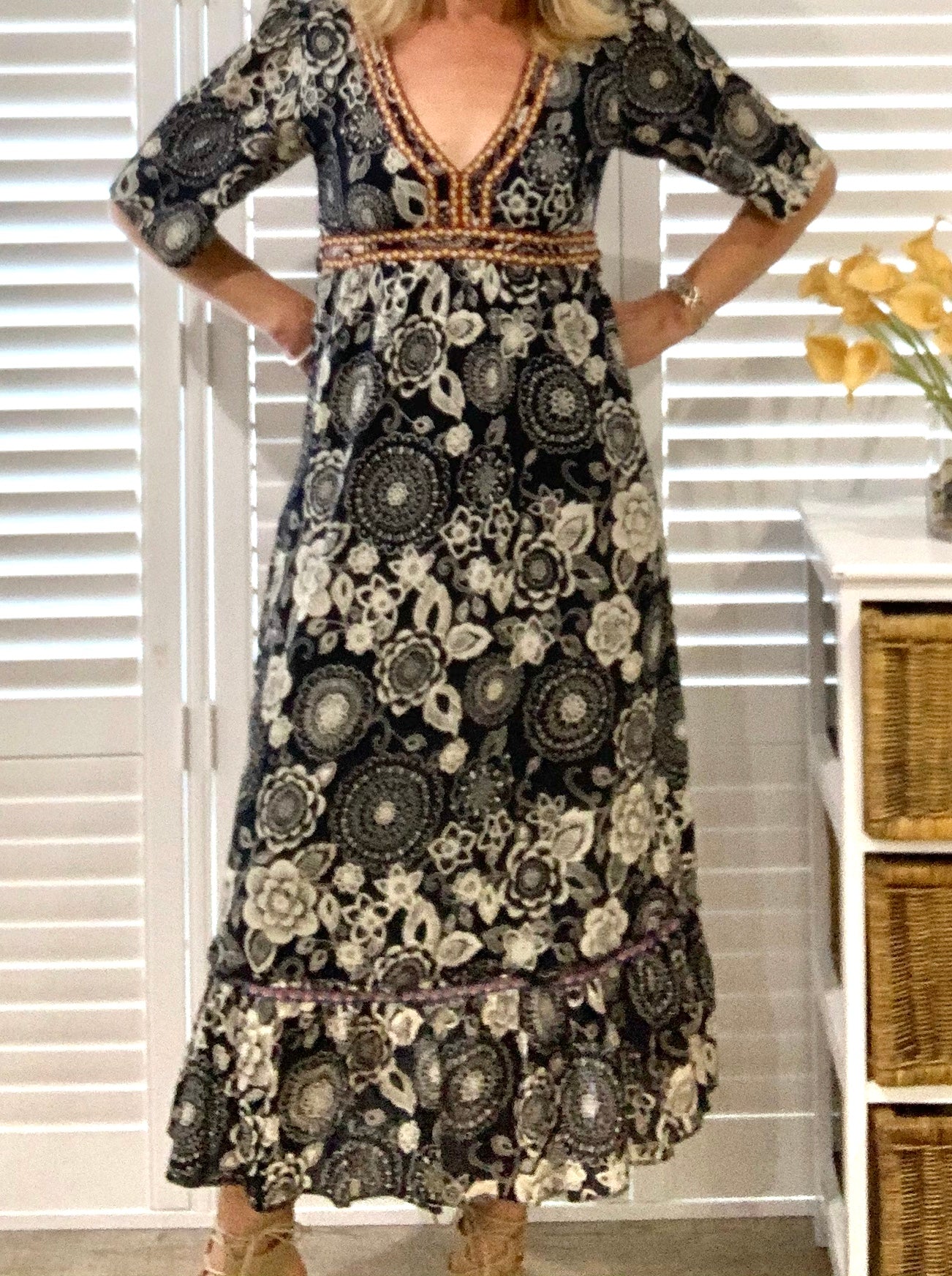 Peace Angel Midi Dress from Tree of Life Medium