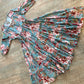 Jaase Floral Midi Dress Large
