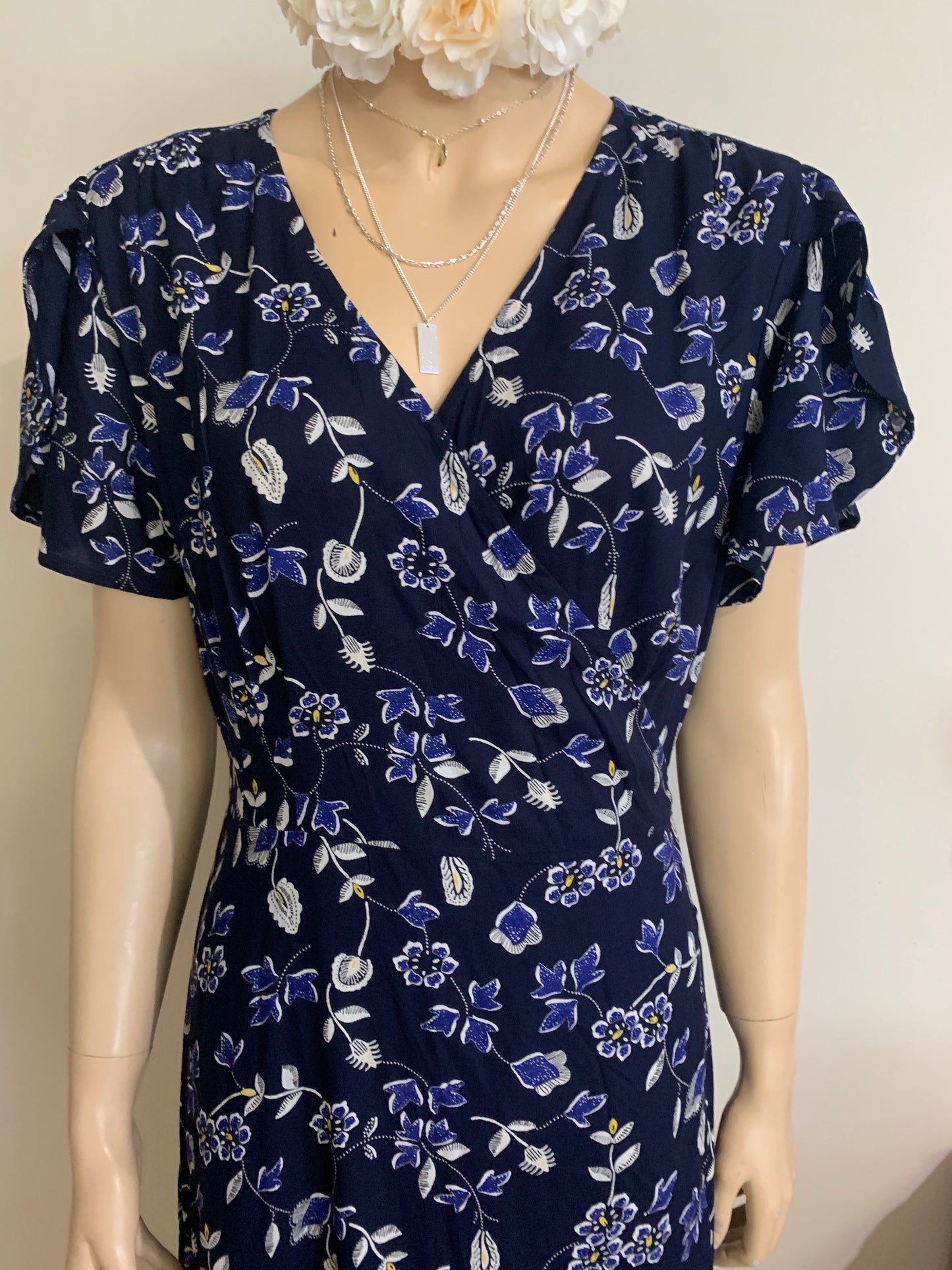 Capture Wrap Midi Dress