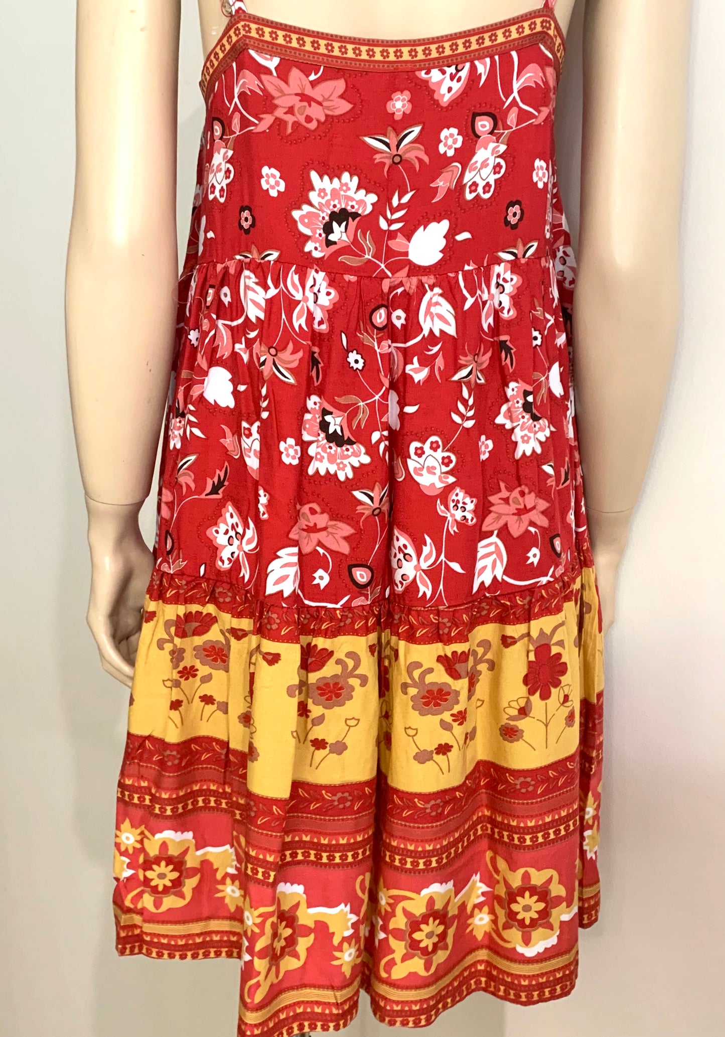 ‘Bohemian Spice' Mini Dress | Size S (8)