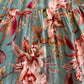 Jaase Floral Midi Dress Large