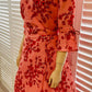 Atmos & Here Cherry Blossom Maxi Dress Size 18