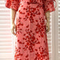 Atmos & Here Cherry Blossom Maxi Dress Size 18