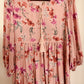 Jaase 3/4 Sleeve Pink top XL