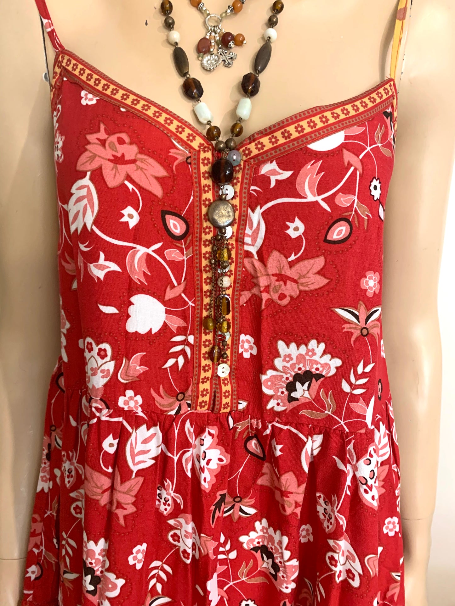 ‘Bohemian Spice' Mini Dress | Size S (8)