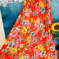 Billabong 'Delta Bay' Maxi Skirt Size 12,14
