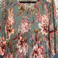 Jaase Floral Midi Dress Large