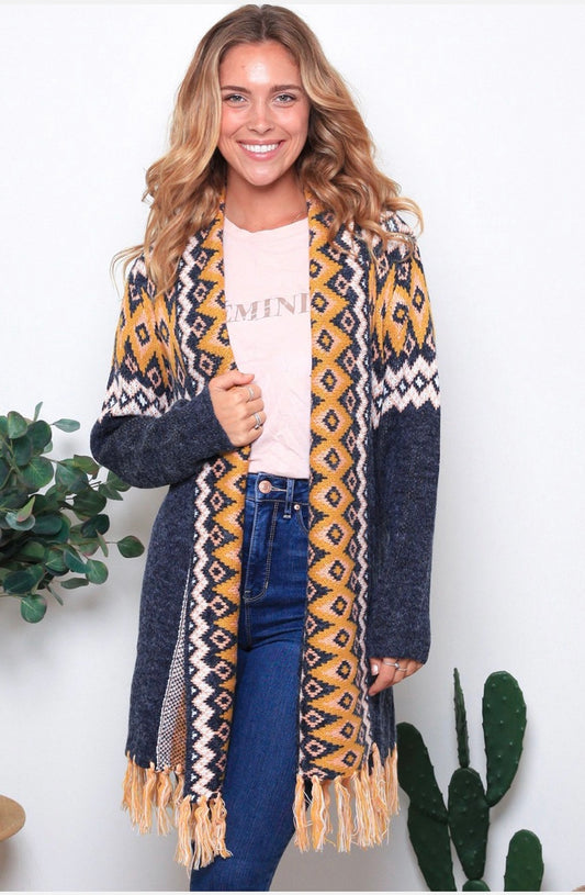 'Sahara' Knit Jacket One Size