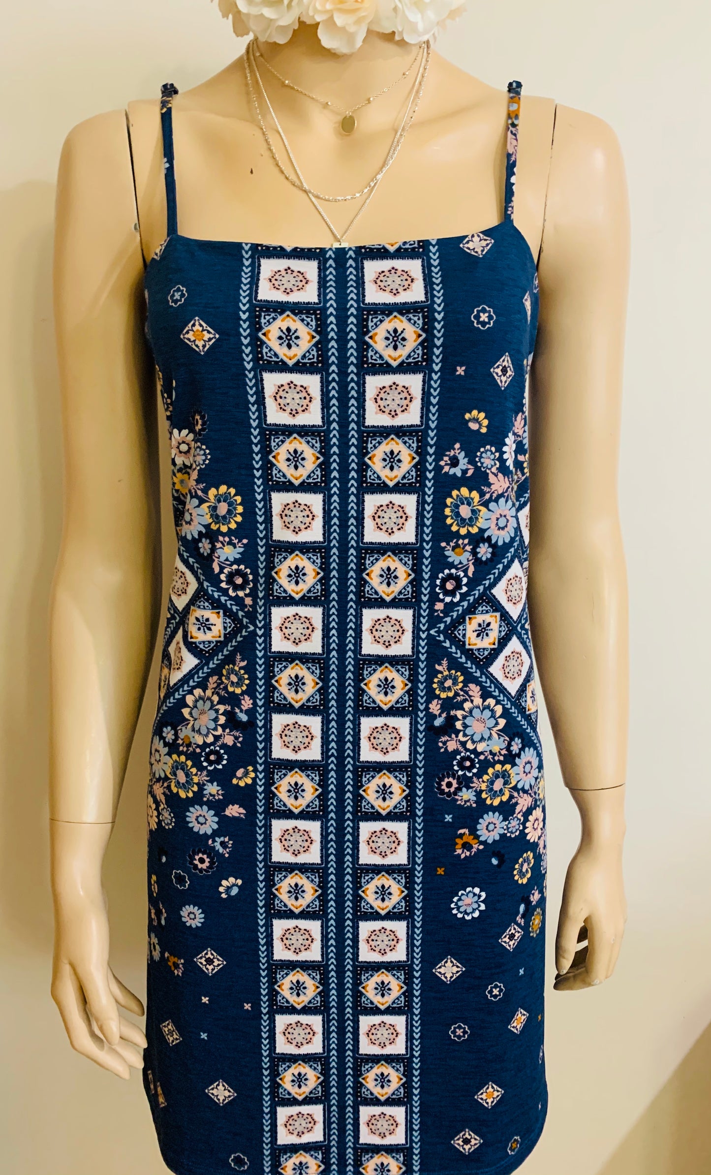 Tigerlily Stretch Fabric Slip Mini Dress | Size 12