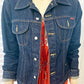 Pre-loved 'Fiorucci' Dark Denim Jacket Size 10