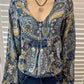 LE SALTY LABEL Paisley Print Top XS