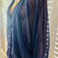'Calvin Klein Jeans' Sheer Long Sleeve Top XL