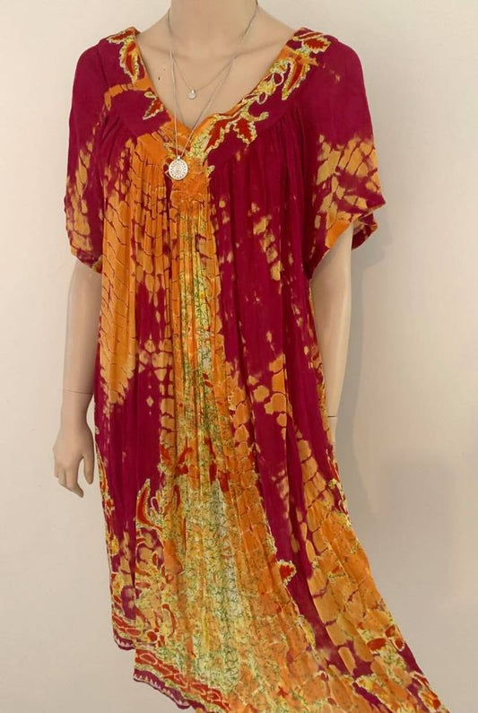 ‘Geisha Girl’ Midi Dress  Free size/one size fits most.