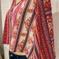 Ishka 3/4 Sleeve Boho Crop Top | Size S